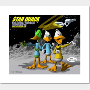 Star Quack Cover #1 Posters and Art